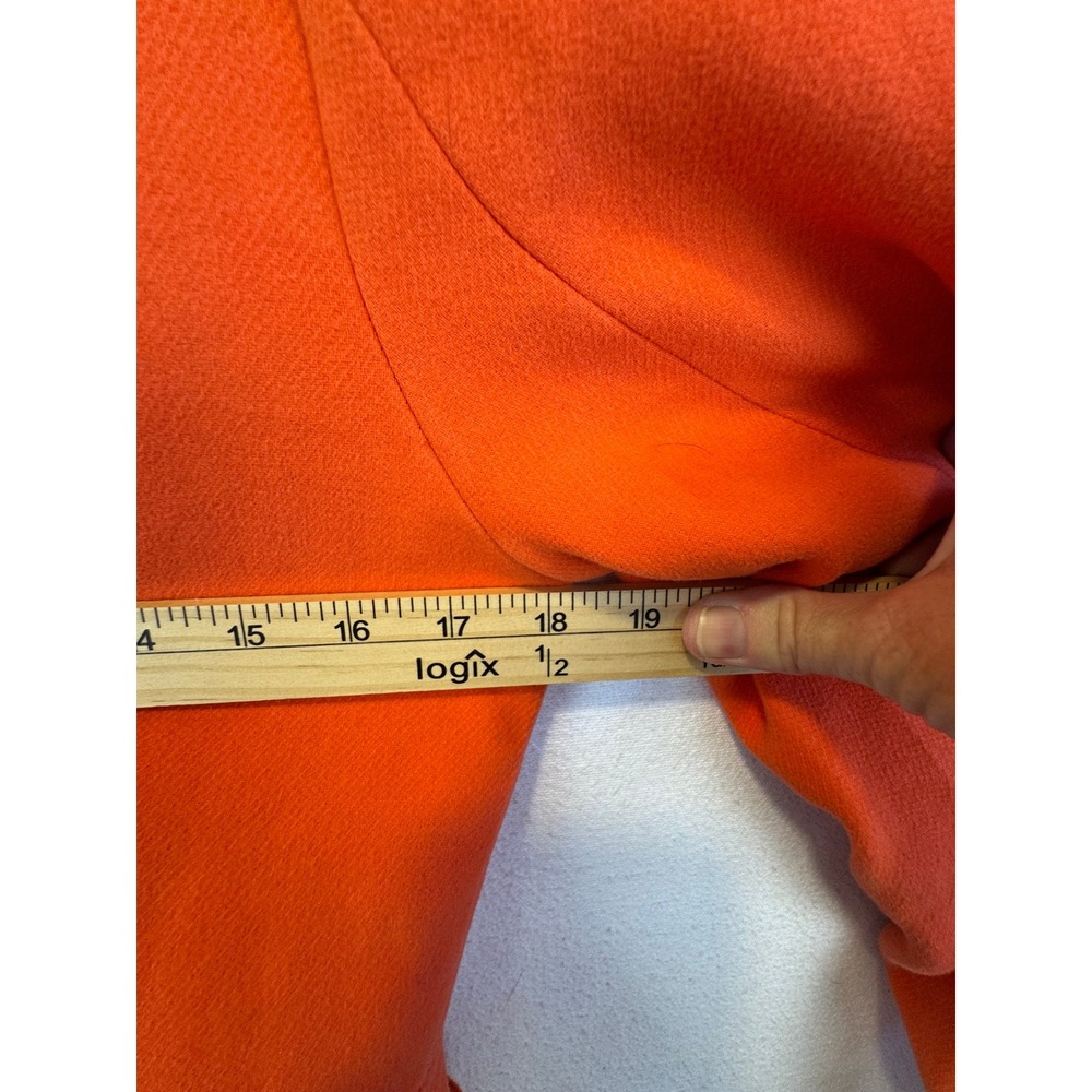 Etcetera Jacket Coral Moto Asymmetrical Zip Cotton Twill Biker Coat 6 - Picture 9 of 14